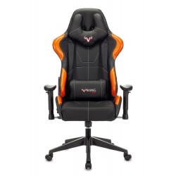 Кресло игровое Zombie VIKING 5 AERO черный/оранжевый искусственная кожа с подголов. крестовина пластик