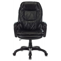 Кресло руководителя Бюрократ CH-868N черный Leather Venge Black искусственная кожа крестовина пластик