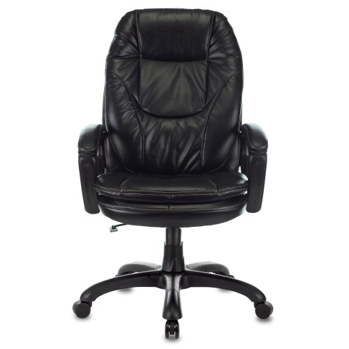 Кресло руководителя Бюрократ CH-868N черный Leather Venge Black искусственная кожа крестовина пластик