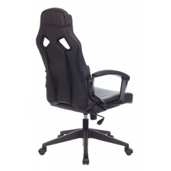 Кресло игровое Zombie Driver черный эко.кожа с подголов. крестовина пластик