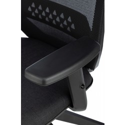 Кресло Бюрократ MC-611NL черный TW-01 38-418 сетка/ткань крестов.4-луч. пластик