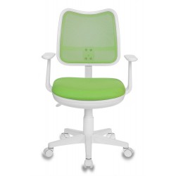 Кресло детское Бюрократ Ch-W797 салатовый TW-03A сиденье салатовый TW-18 сетка/ткань крестовина пластик пластик белый