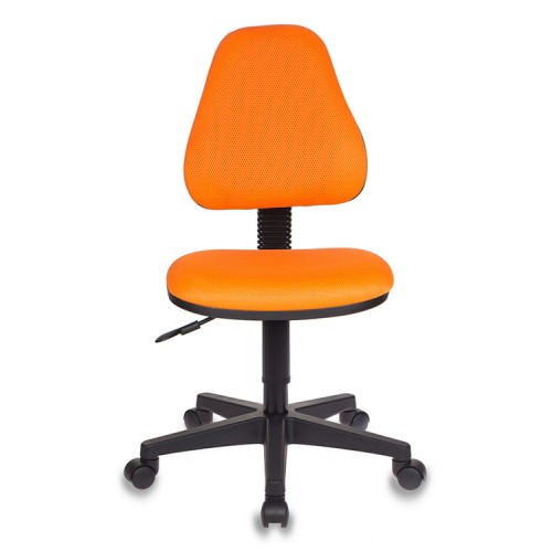 Кресло детское Бюрократ KD-4 оранжевый TW-96-1 крестовина пластик