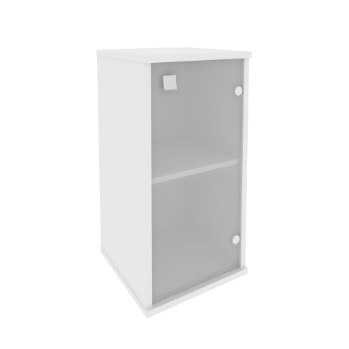Style Шкаф низкий узкий правый Л.СУ-3.2 (R) Белый 412*410*828 