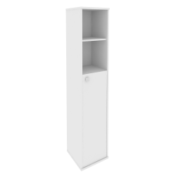 Style Шкаф высокий узкий правый Л.СУ-1.6 (R) Белый 412*410*1980 