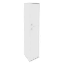 Style Шкаф высокий узкий правый Л.СУ-1.8 (R) Белый 412*410*1980 