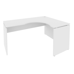 Style Стол криволинейный правый Л.СА-4 (R) Белый 1580*1200*750