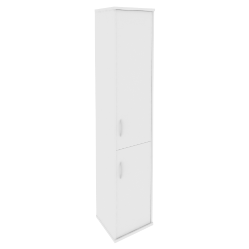 Riva Шкаф высокий узкий правый А.СУ-1.3 (R) Белый 404*365*1980 