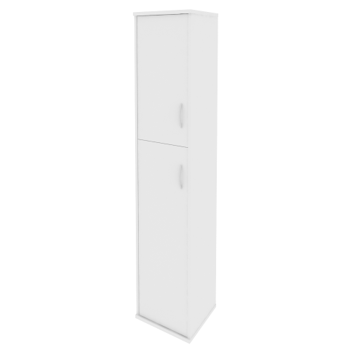 Riva Шкаф высокий узкий левый А.СУ-1.8 (L) Белый 404*365*1980 