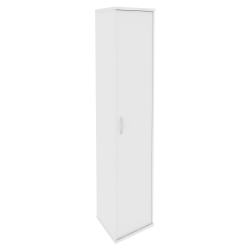 Riva Шкаф высокий узкий правый А.СУ-1.9 (R) Белый 404*365*1980 