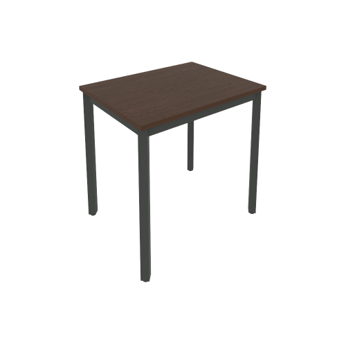 Slim Стол письменный на металлокаркасе С.СП-2.1 Венге/Антрацит металл 780*600*750 