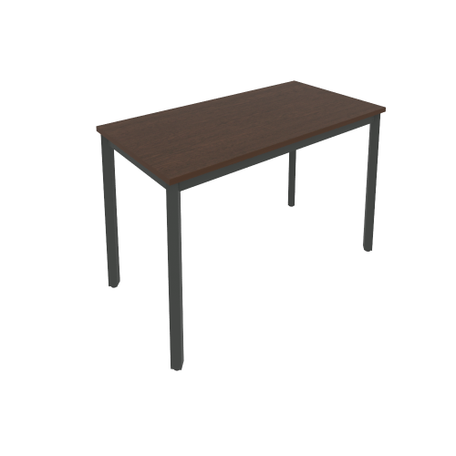 Slim Стол письменный на металлокаркасе С.СП-4.1 Венге/Антрацит металл 1180*600*750 