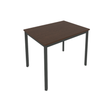 Slim Стол письменный на металлокаркасе С.СП-3 Венге/Антрацит металл 980*720*750 