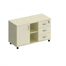 Комфорт Тумба сервисная с ящиками К 305 Дуб шамони 105*45*62